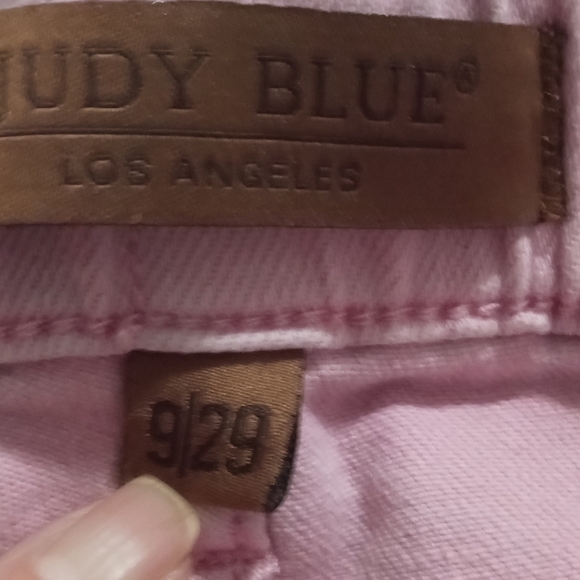 Judy Blue Pink Ankle & Cropped Jeans - Picture 4 of 6
